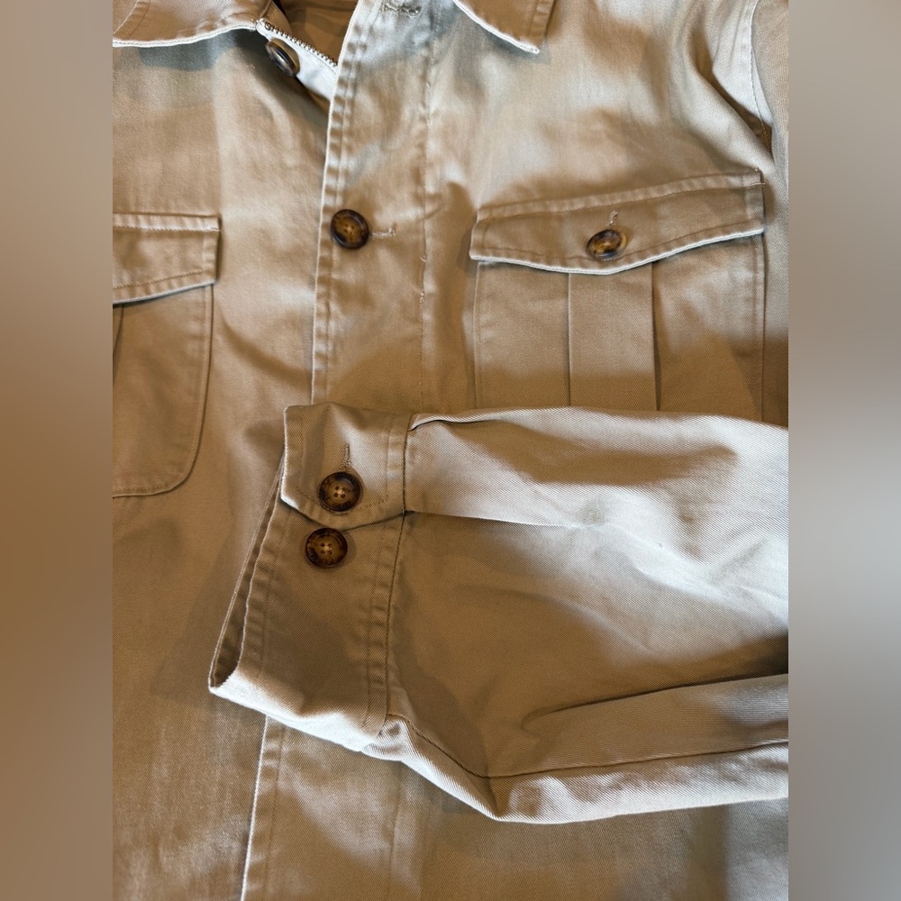FM Allen Canvas Safari Coat Jacket, XXL,  HIGH QUALITY & RARE! - Picture 5 of 10